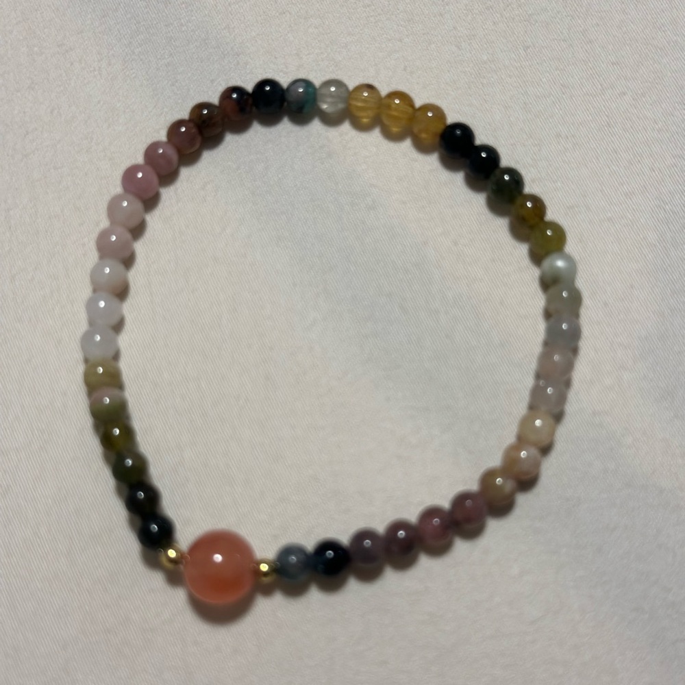 Multicolor tourmaline Bracelet